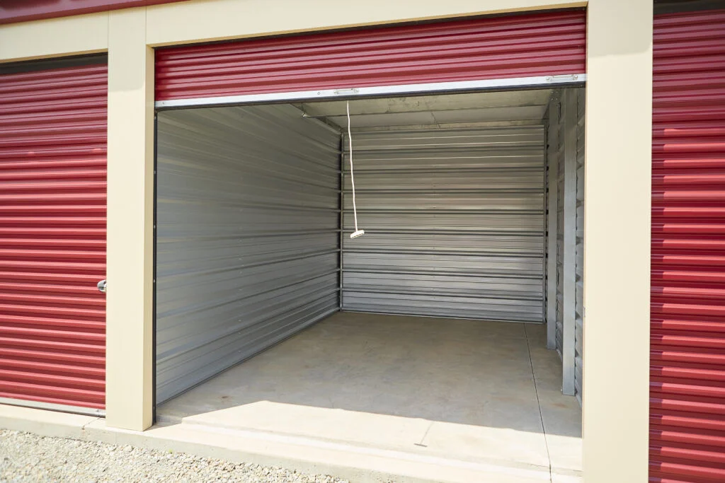 Storage unit interior
