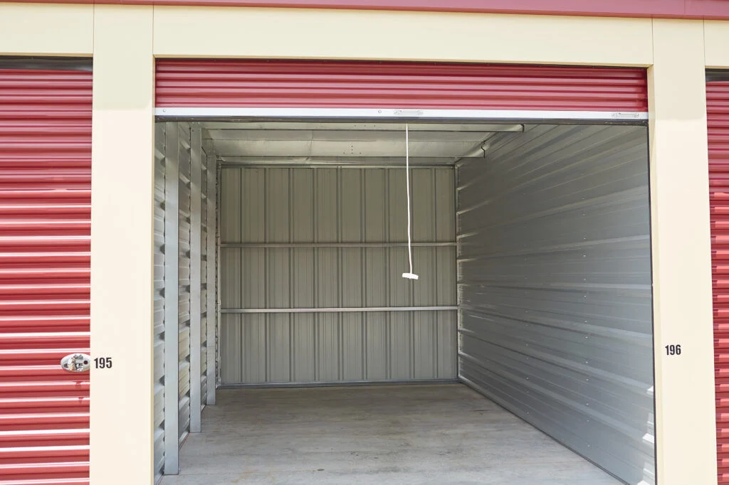 Storage unit interior