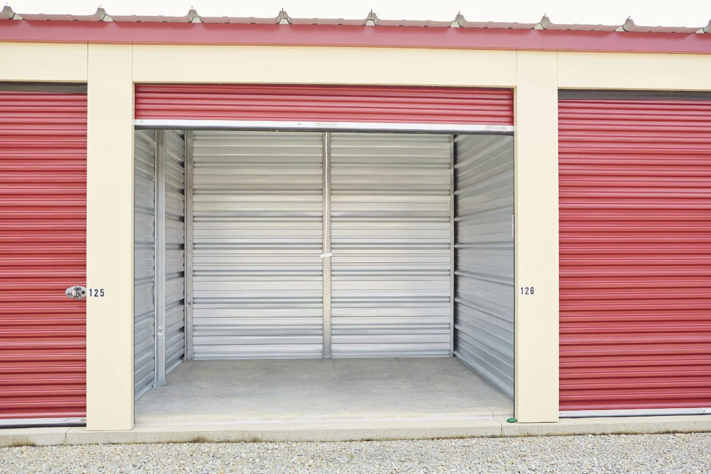 Storage unit interior