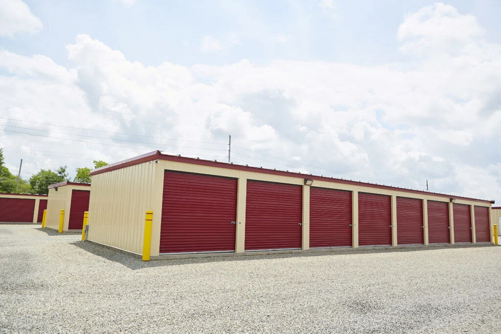 Well-maintained storage facility
