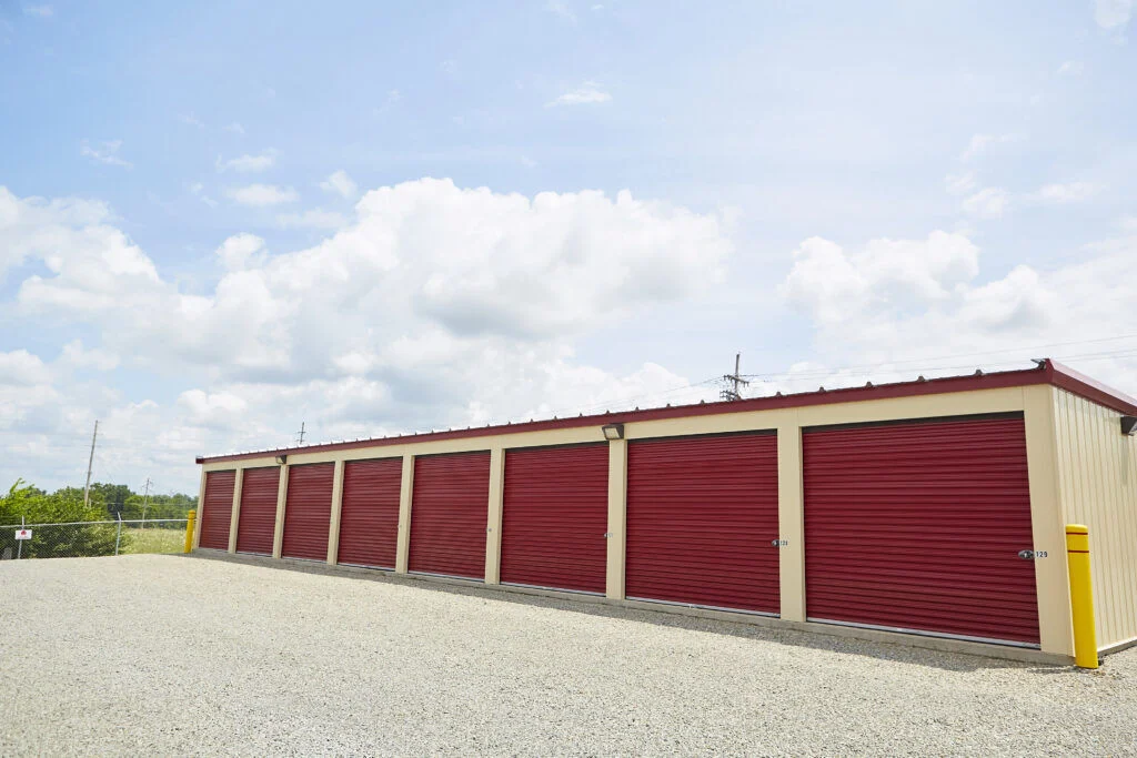 Well-maintained storage facility