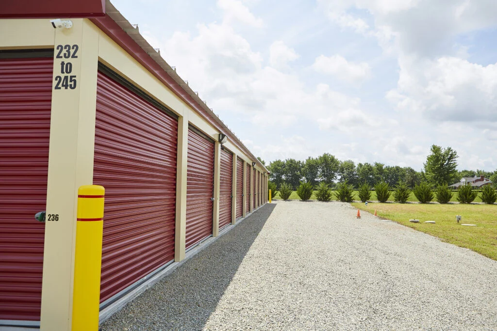 Drive-up unit exterior