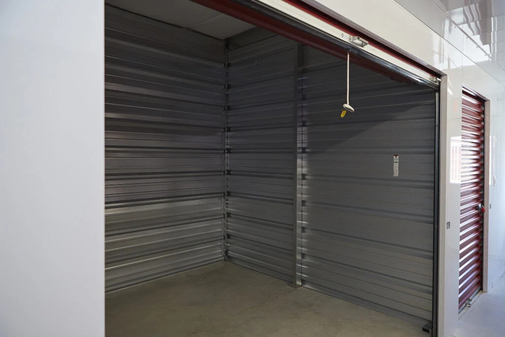 Storage unit doors