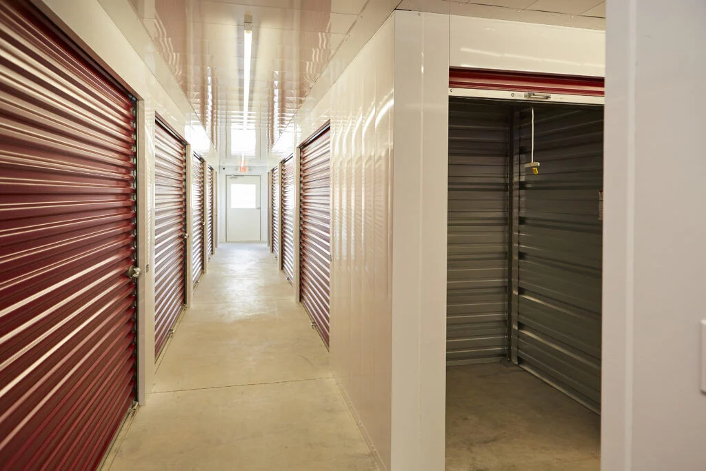 Storage unit doors