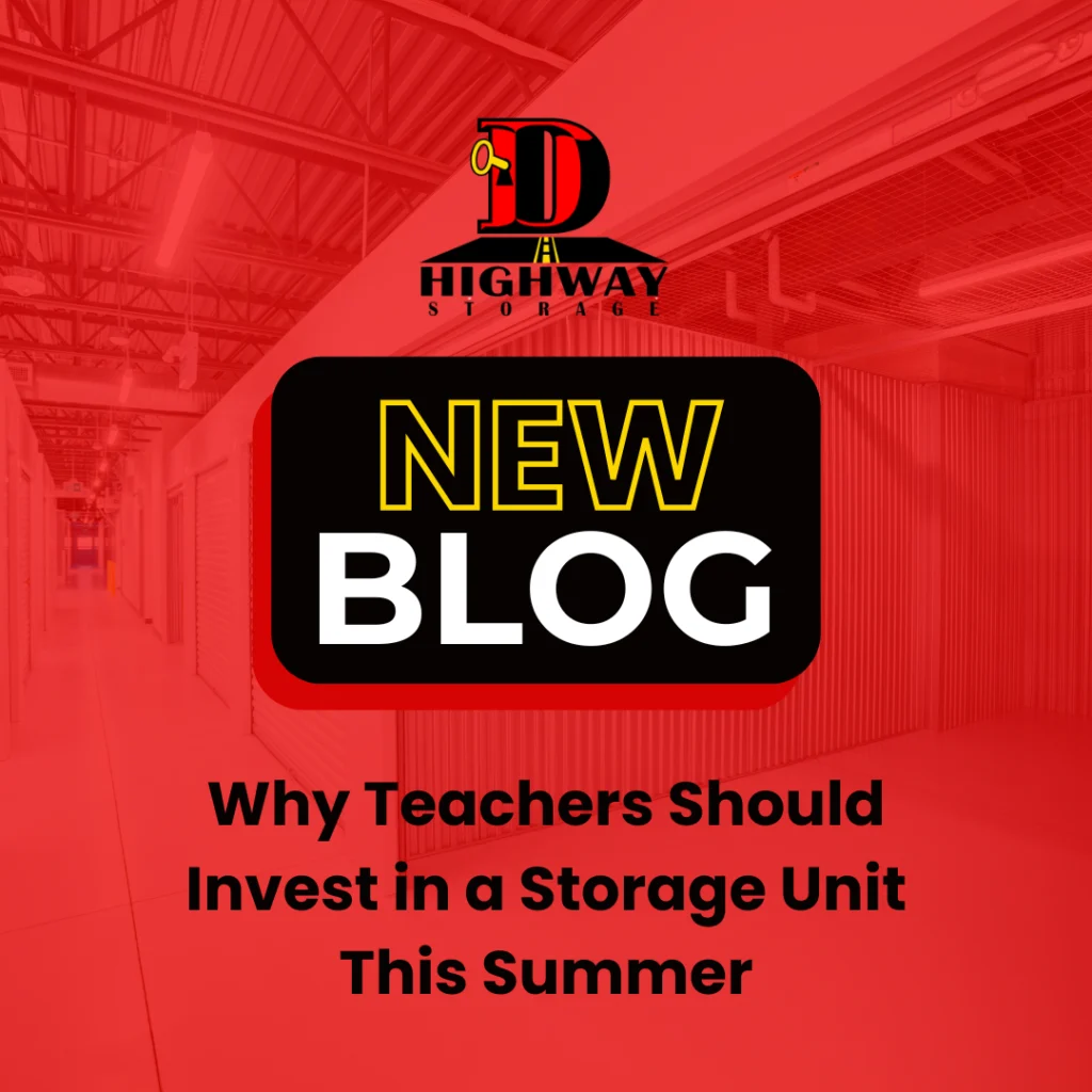 Why Teachers Should Rent a Storage Unit for The Summer 
