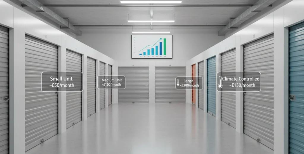 Average Storage Unit Pricing & Costs