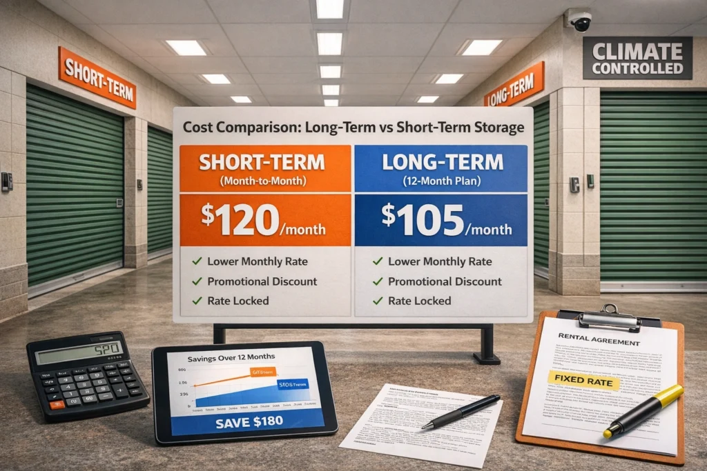 Cost Comparison Long-Term vs Short-Term Storage