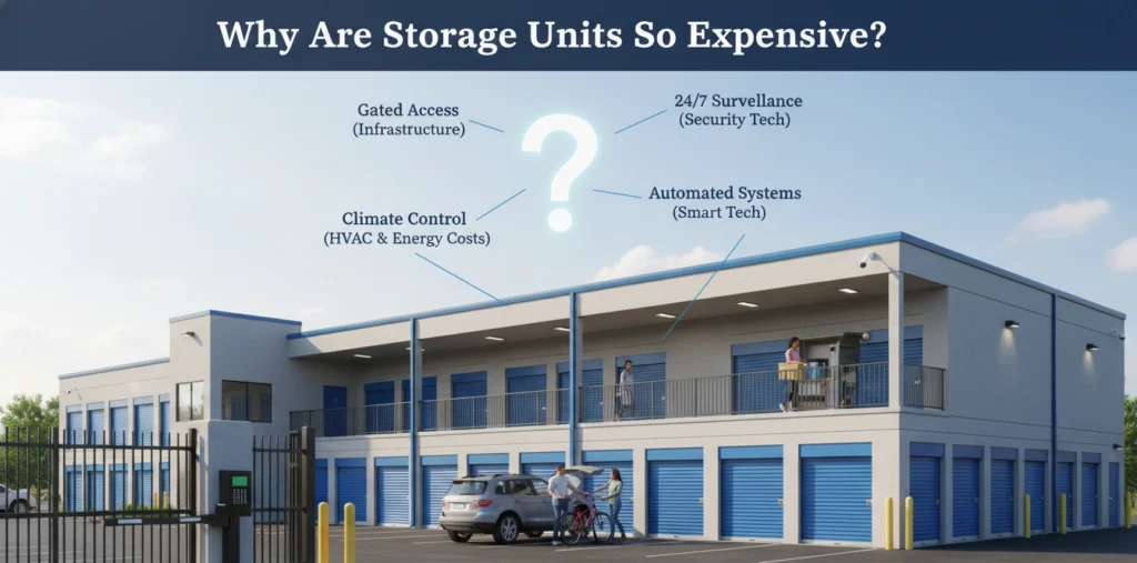 Why Are Storage Units So Expensive and What Affects Prices