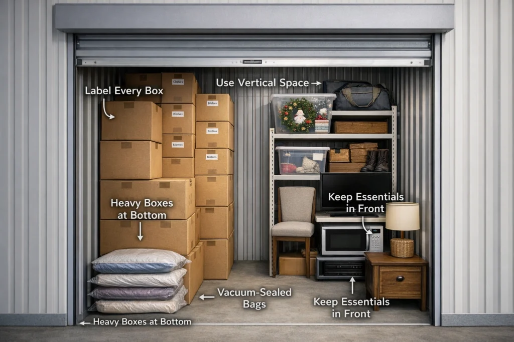 How to Maximize Space in a Small Storage Unit