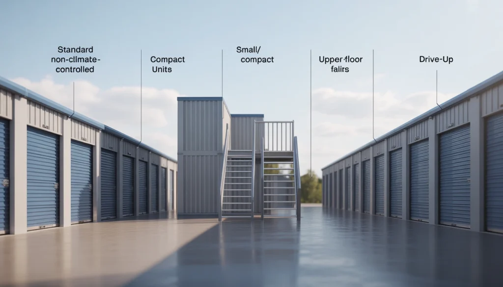 Most Affordable Types of Storage Units