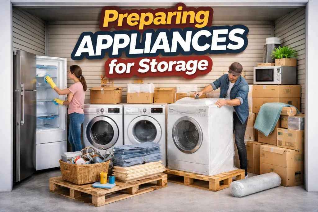 Preparing Appliances for Storage