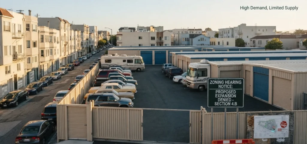 Why Vehicle Storage Demand Has Outgrown Supply