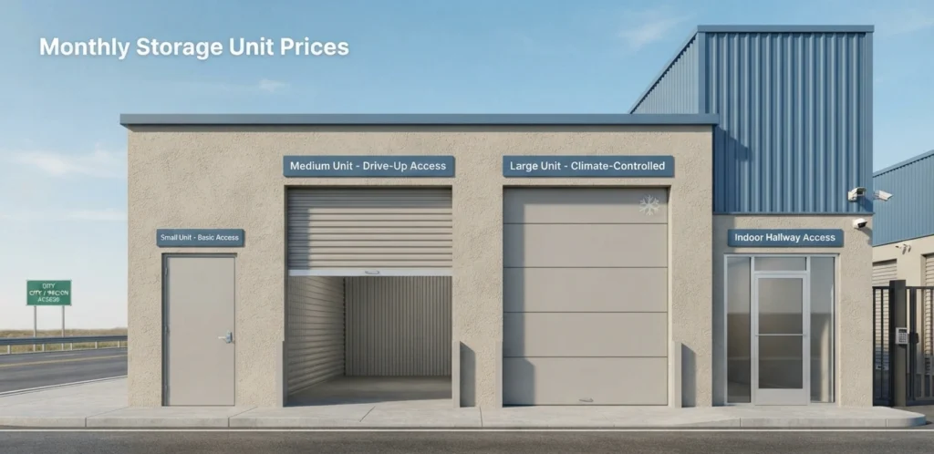 Monthly Storage Unit Prices Explained