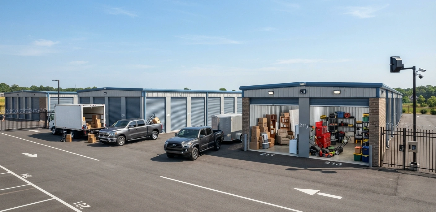 What Exactly Does Storage Unit Drive Up Access Mean for Loading?