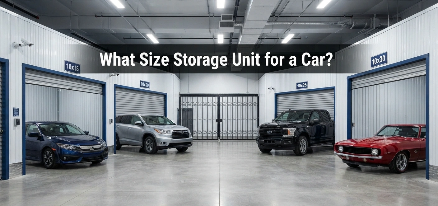 What Size Storage Unit for a Car Offers the Safest Protection