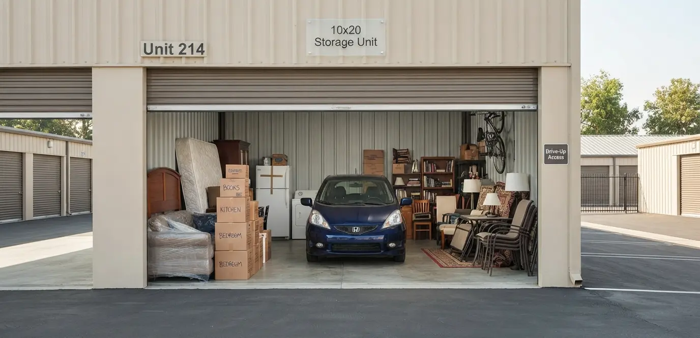 10x20 Drive Up Storage Unit