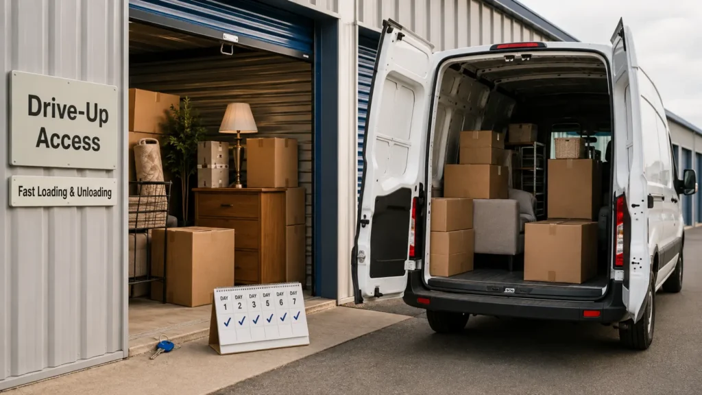 Drive-Up Access Speeds Up Short Stays