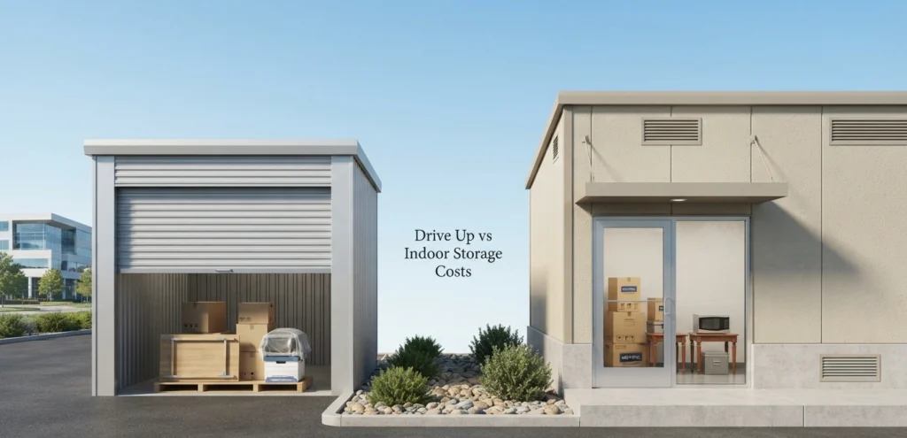 Drive Up Self Storage Units: Cost Differences Between Storage Types