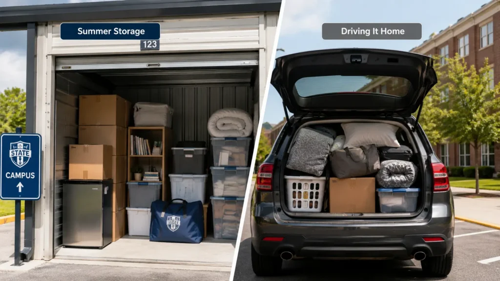 Why Storage Units for Rent Beat Driving Everything Home in Summer