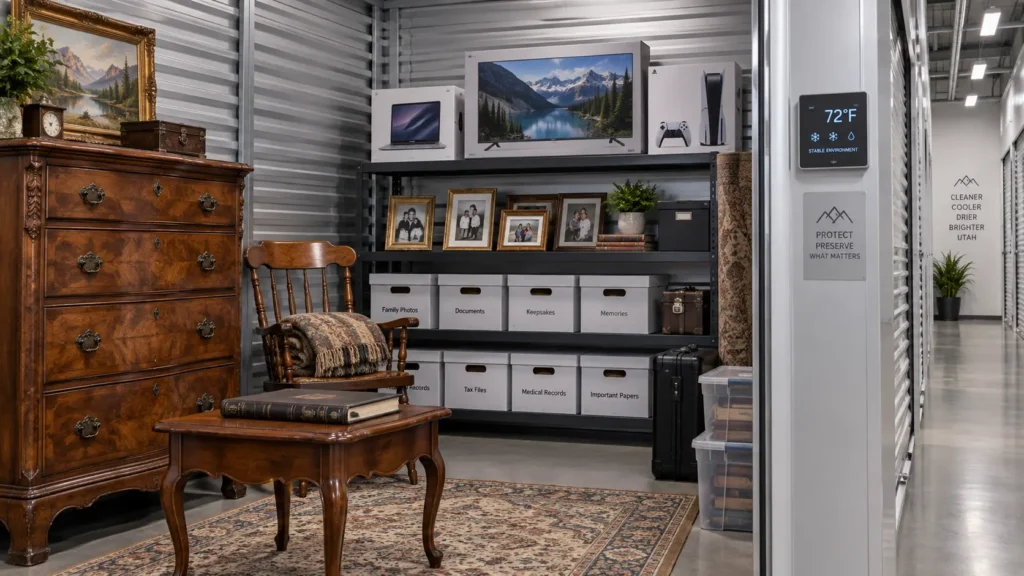 Climate Controlled Storage Units for Sensitive Belongings