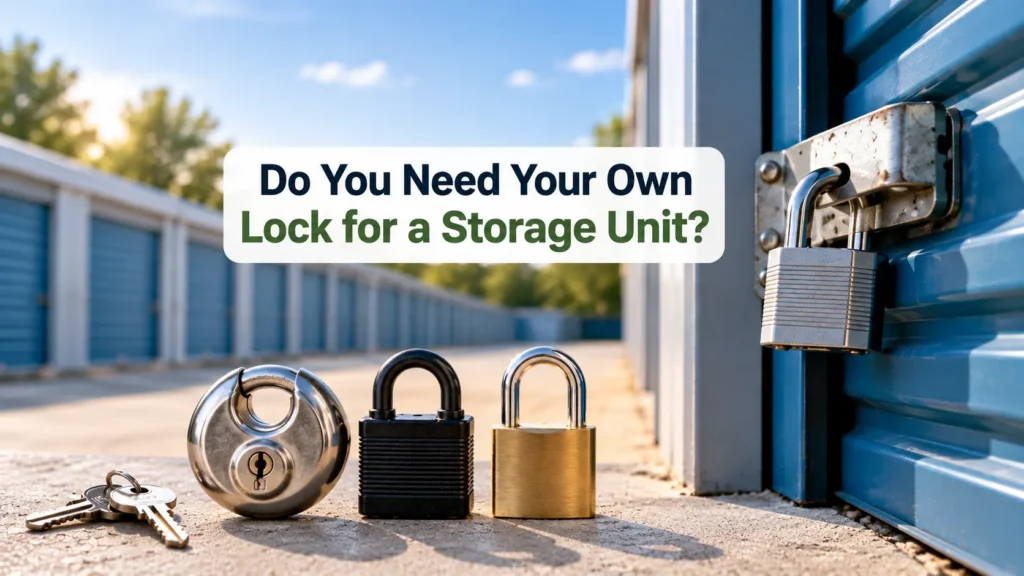 Lock for a Storage Unit