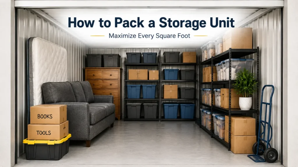Pack a Storage Unit to Maximize Every Square Foot