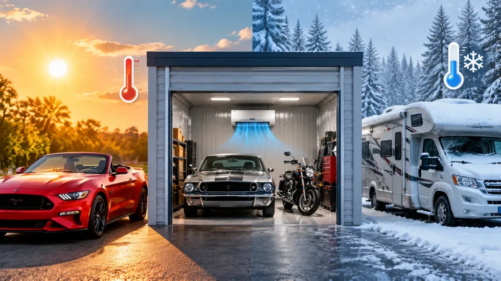 Seasonal Vehicle Storage in Farmington Weather Patterns