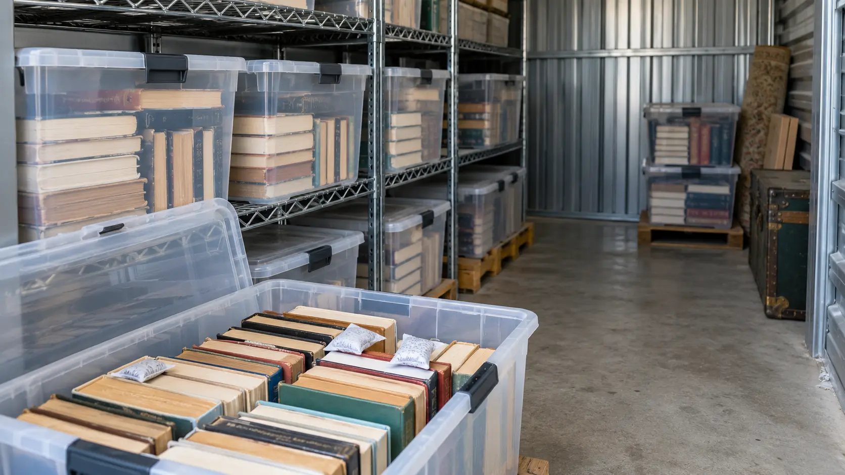 Store Books in a Non Climate Controlled Storage