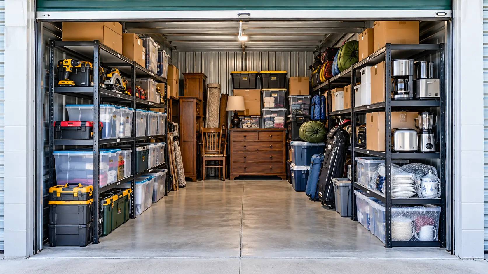 Non Climate Controlled Storage Unit for Reselling